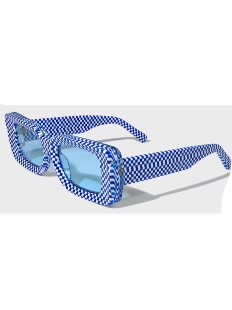 Sunglasses Saint Stella M : Carolina Blue/White